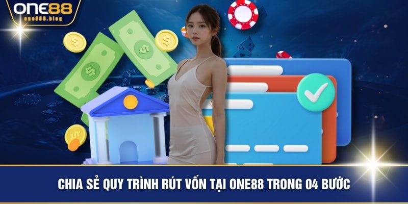 Chia sẻ quy trình rút vốn tại ONE88 trong 04 bước