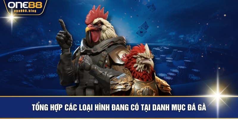 Tổng hợp các loại hình đang có tại danh mục đá gà